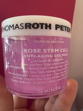 NWOT, Sealed - Peter Thomas Roth Rose Stem Cell Anti-Aging Gel Mask, 5.1 fl oz